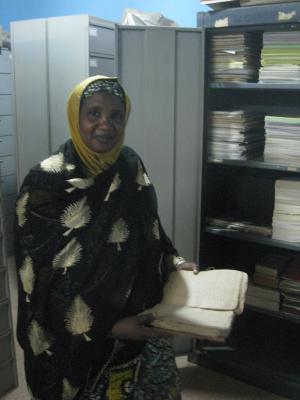 Hadjiya Rahmatou Alkali, one of MARA's researchers