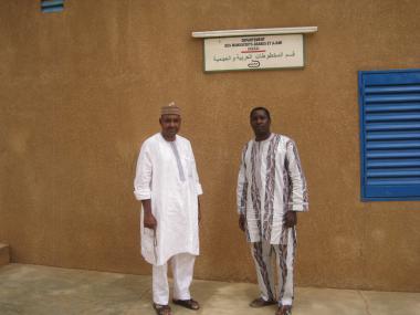 Moulaye Hassane and Seyni Moumouni in MARA, Niamey